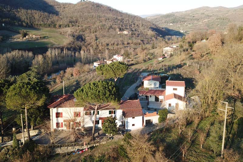 Congé reposant à deux ou pour toute la famille à la campagne de la métropole italienne Florence.